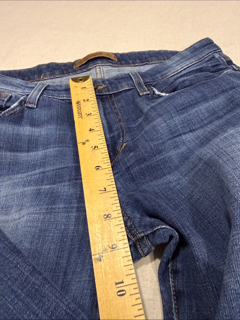 Joe’s Women’s Jeans Straight Ankle  Medium Blue Wash size 30 - Picture 4 of 10